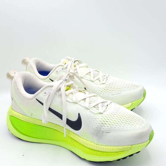Nike Air Zoom Vomero 18 Men\'s White Electric Green Volt HM6803-100 size 9.5 main image 4